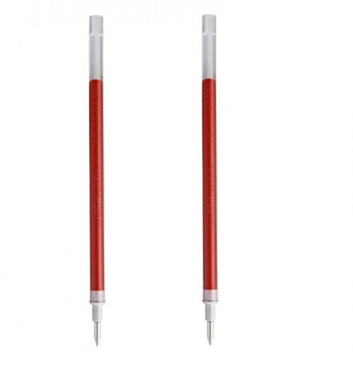 bureau Godkendelse Saks SALE Price, Moma Muji Gel Ink Ballpoint Pen Refills, Red Color, 0.5mm x 2  Ink Refills & Cartridges