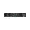 Hanwha Vision XRN-3220B2 rear panel showing ethernet HDMI and alarm connections
