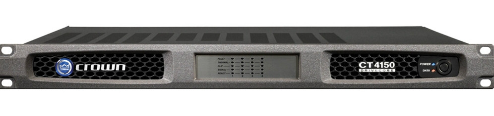 Crown Four channel @ 4 Ohm 125W Power Amplifier, CT4150