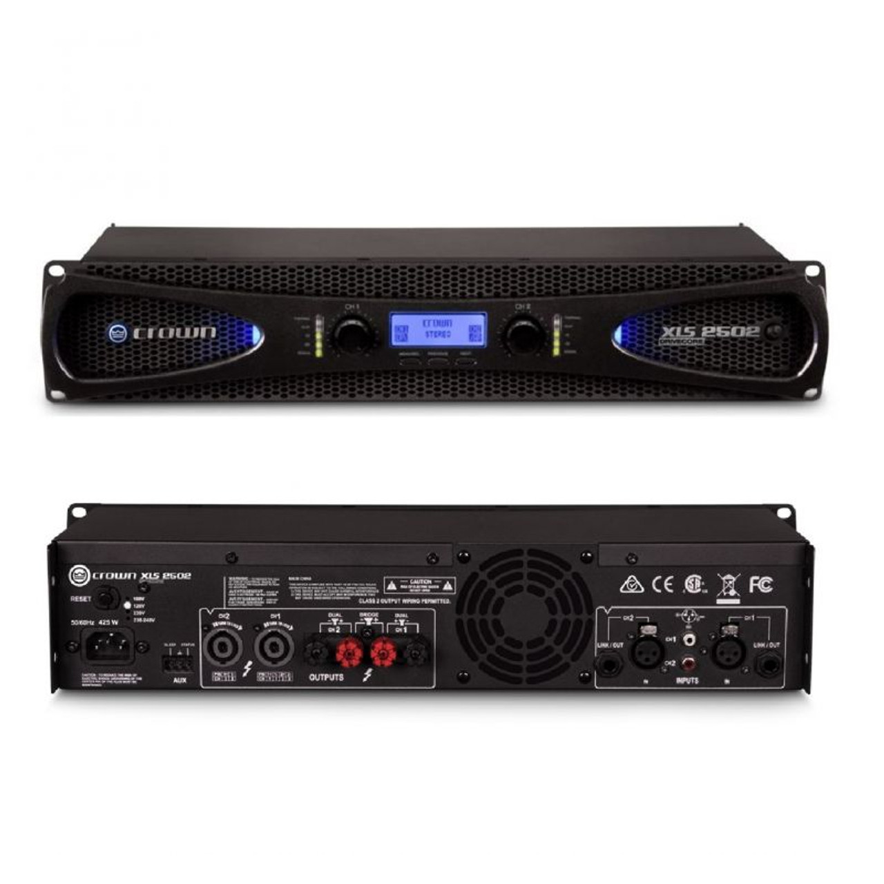 CROWN アムクロン XLS2500 HIGH-DENSITY POWER AMPLIFIER - 楽器、器材