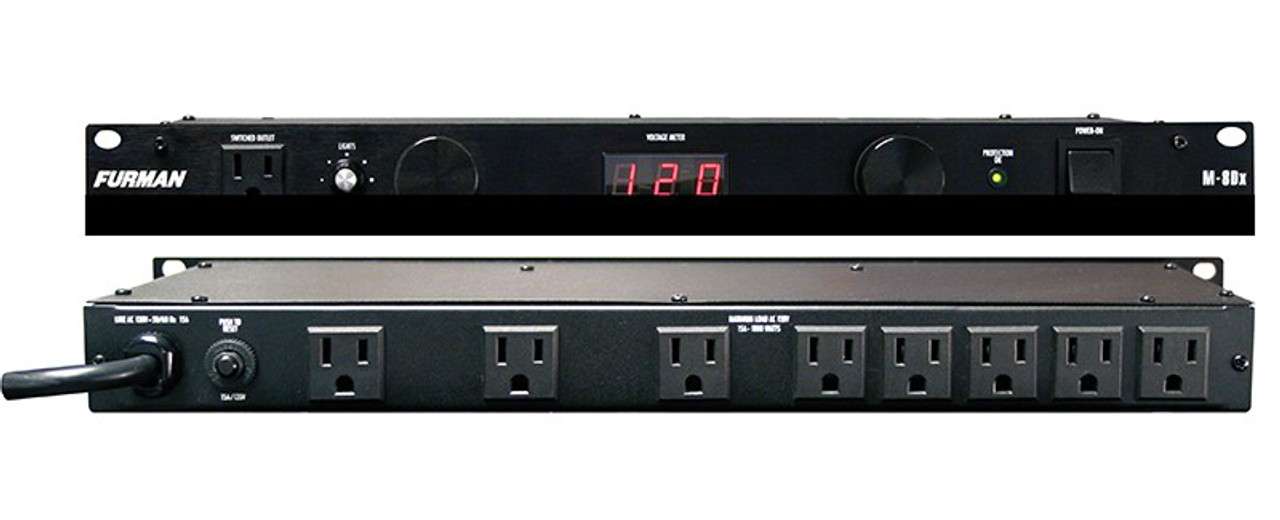 Furman 15A Standard Power Conditioner W/Lights & Digital Volt