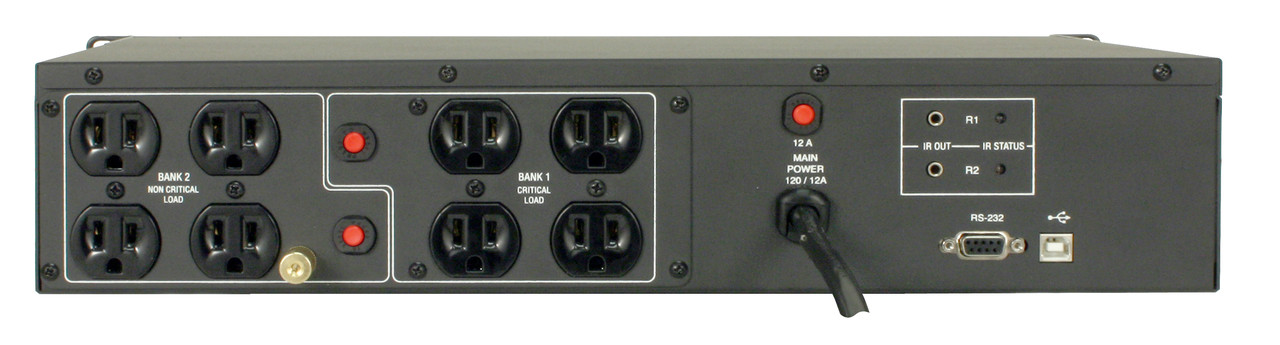 Furman 1000Va 2RU Rack Mount UPS, AVR, RS-232 & USB Interface, No