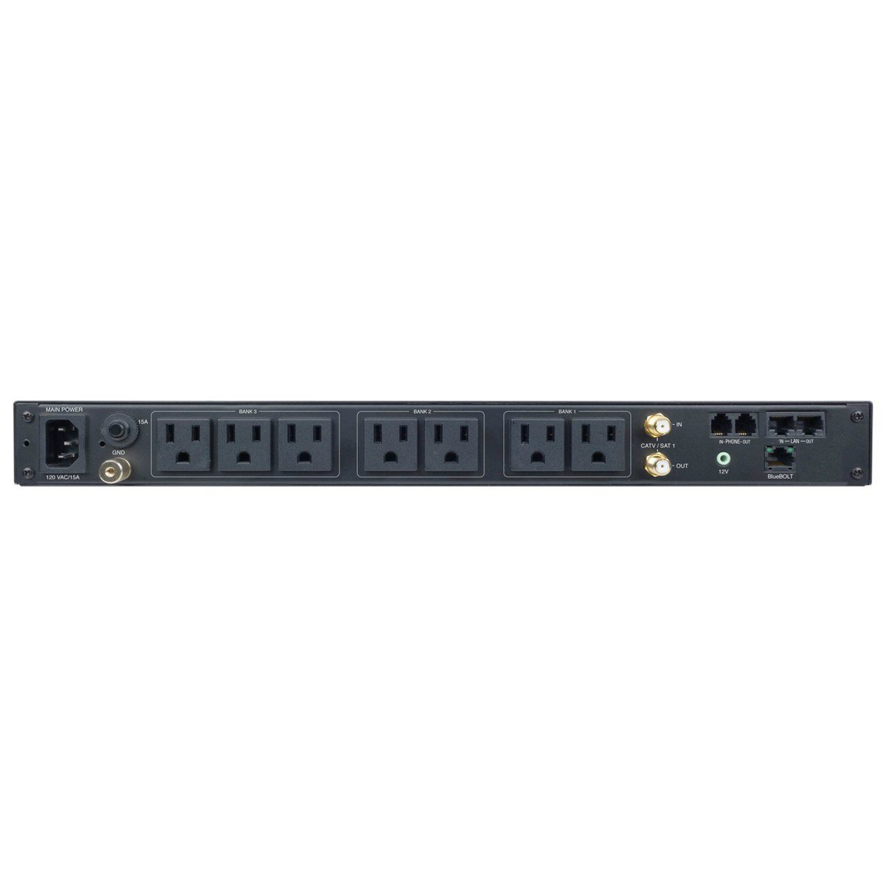 Furman 15A BlueBOLT Power Conditioner, 8 Outlets In 3 Controllable