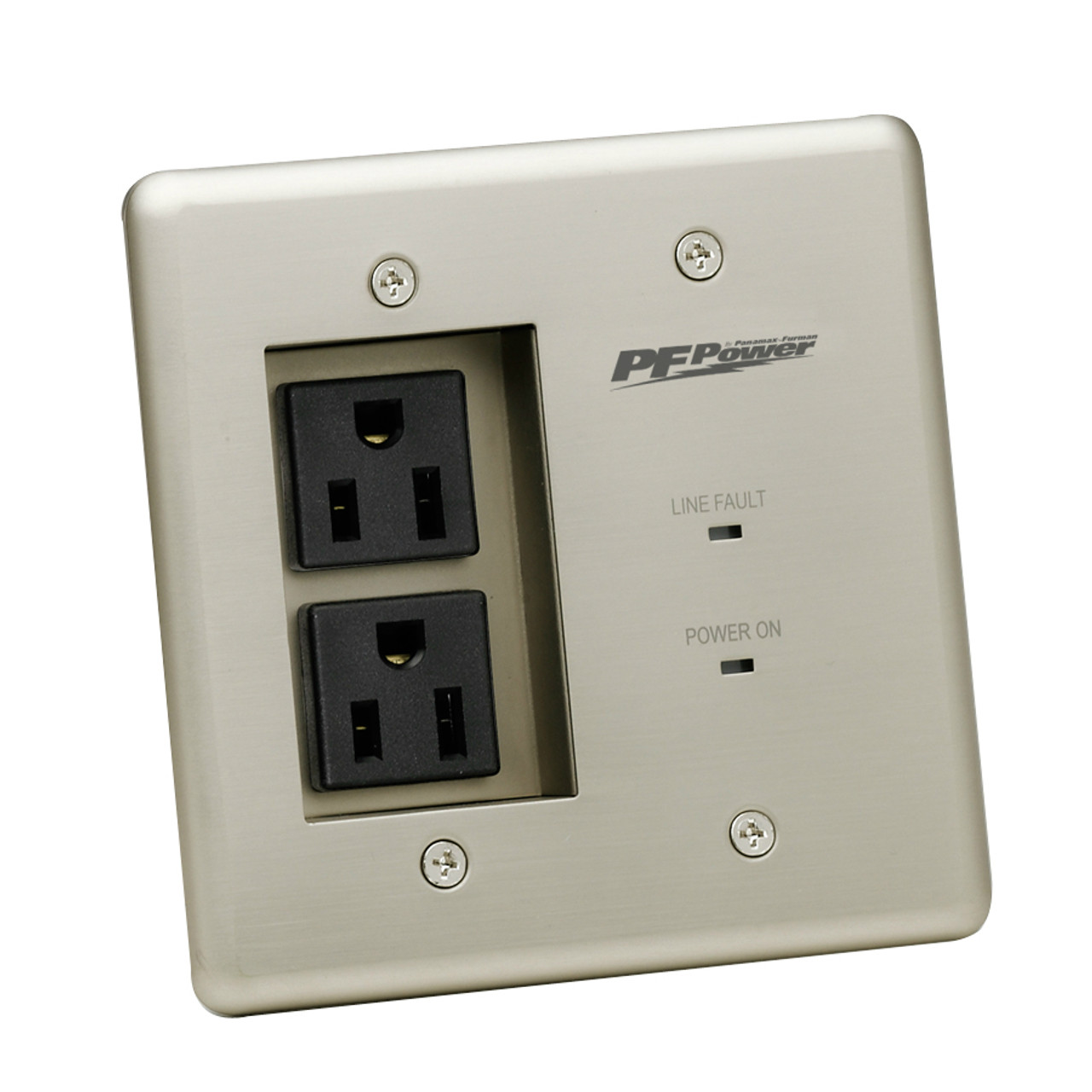 Furman 15A In-Wall Power Conditioner, 2 Outlets, W Surge Protection, EVS,  EMI/RF Filtration, MIW-POWER-PRO-PFP