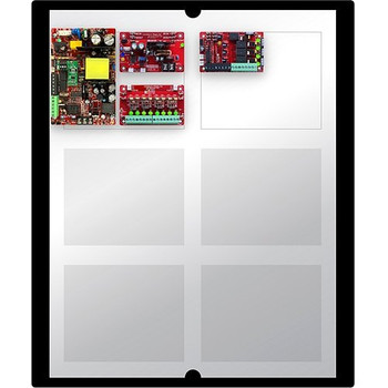 LifeSafety Power FPO75-B100C4D8PE4M Mercury ProWire 4-Door Wired, DV Standard, 2A/12V and 2A/24V, 8 AUX, 4 Lock, E4M Enclosure