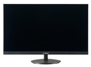 Bosch 27-INCH 4K UHD COLOR LED MONITOR, 3840 x 2160 RESOLUTION, HDMI, DP, INTEGRATED SPEAKERS, HDCP SUPPORT, VOLTAGE DIP IMMUNITY, 100/240VAC, 50/60 HZ, INCLUDES DESK STAND, UML-275-90