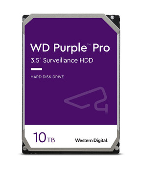 Western Digital Purple Pro 10TB Surveillance Hard Drive 3.5", WD101PURP