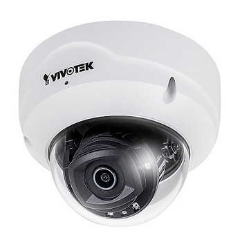 VIVOTEK FD819-H 5MP Dome Camera, 2.8 mm Lens, NDAA and TAA Compliant, White