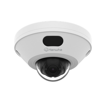Hanwha Vision XNV-A6016R 2MP IR Compact Outdoor Vandal Dome AI Camera - front