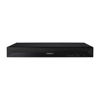 Hanwha Vision XRN-815S-20TB NVR with PoE+ - front