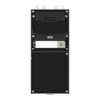 2N IP Verso 2.0 main unit black - front view