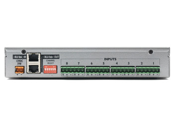 BSS Audio 8-channel analog break-in box w/ BLU link & switchable Phantom Power per channel (half rack width), BLU-BIB BSS Audio 8-channel analog break-in box w/ BLU link & switchable Phantom Power per channel (half rack width), BLU-BIB