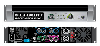 Crown Two Channel 4500W @ 4 Ohm Power Amplifier, MA12000i Crown Two Channel 4500W @ 4 Ohm Power Amplifier, MA12000i