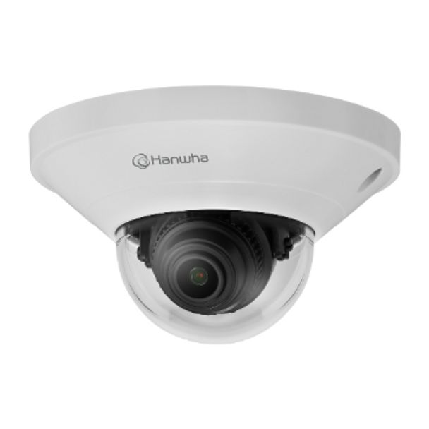 Hanwha Techwin 2MP with 2.8mm Lens Mini Indoor Dome Network Camera, QND-6011