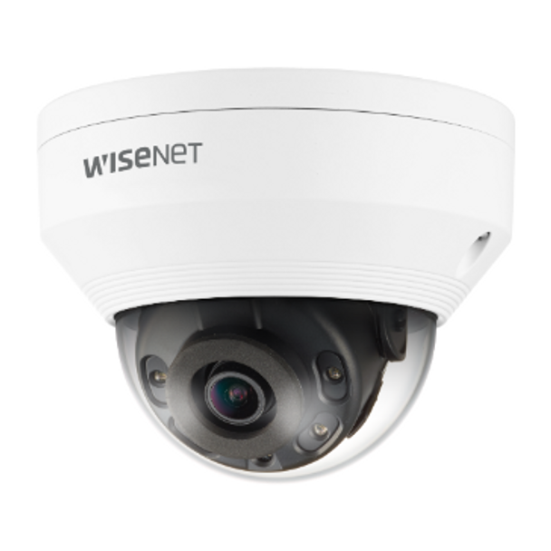 Hanwha Techwin Outdoor Vandal Resistant Dome Camera with 6 mm Lens, QNV-6032R