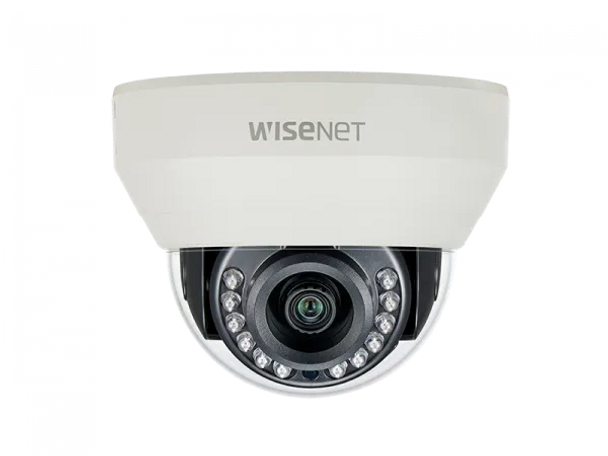 Hanwha Techwin 4MP Wisenet HD+ Indoor Dome Camera, HCD-7020RA