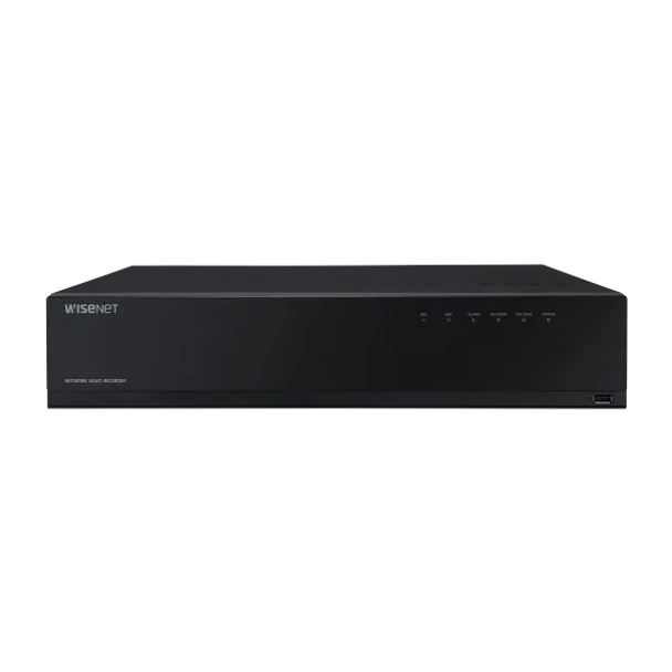 Hanwha Techwin WAVE recording server with PoE+, WRN-1610S-18TB