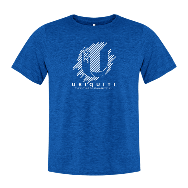 Ubiquiti Future of Scalable Wi-Fi T-Shirt, Blue, UA-T18-BLU-S