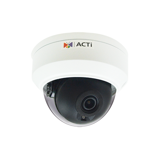 ACTi Z97 2MP Outdoor Mini Dome with D/N, Adaptive IR, Superior WDR, SLLS, Fixed Lens