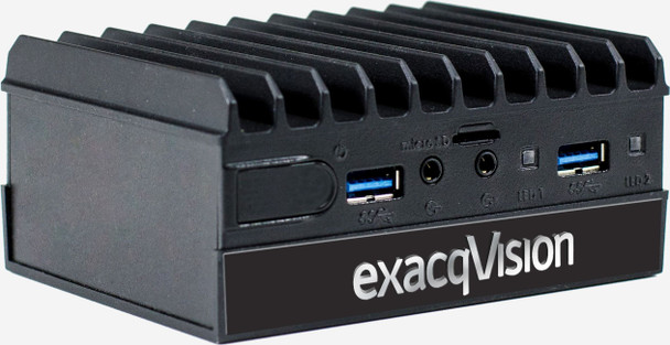 Exacq Desktop recorder with 2 Professional IP cameras licenses (8 max), IP02-01T-G
