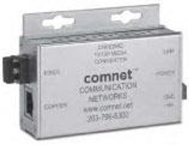 Bosch MEDIA CONVERTER W/SFP SOCKET, 120-230VAC, 50/60HZ, SURFACE/RACK MOUNT ENCLOSURE, CNFE2MC/IN