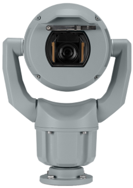 Bosch  MIC 7100I PTZ 4K CAMERA, ENHANCED 8MP HDR 12X, IP68 GRAY; SD LOCAL STORAGE, INWINDOW DEFROSTER, ANTI-BACKLASH DRIVETRAIN; USES 60W HPOE; ILLUMINATOR (SOLD SEPARATELY REQUIRES 95W HPOE), MIC-7504-Z12GR