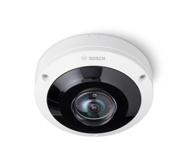 Bosch 12MP 360º panoramic Camera with stereographic lens, HDR, IVA, integrated microphone array for audio AI, HDMI, IR, IP66 and IK10, NDS-5704-F360LE