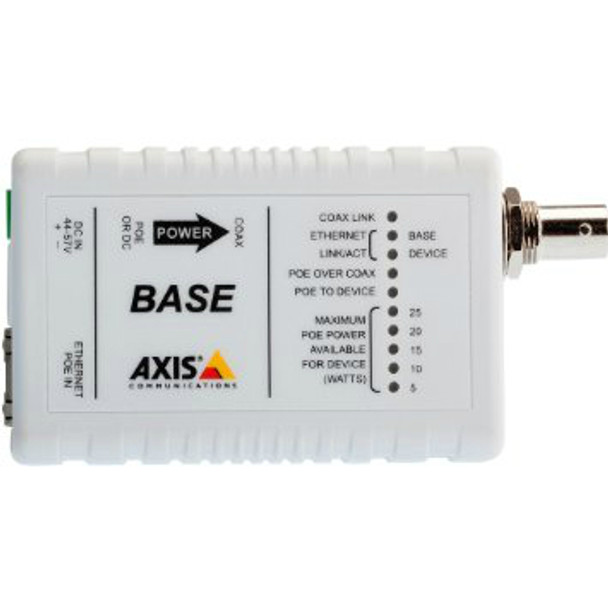 AXIS T8641 POE+ OVER COAX BASE, 5028-411