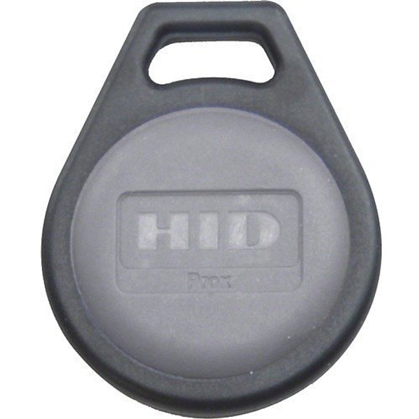 HID ProxKey III 1346 Key Fob, Programmed, Sequential Matching Inkjetted Numbers, Black with Grey Insert, 1346LNSMN