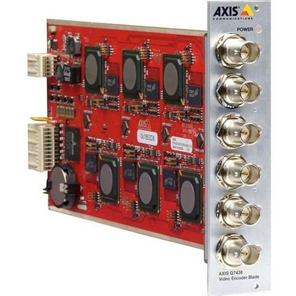 AXIS Q7436 6-Channel High-Performance Video Encoder Blade