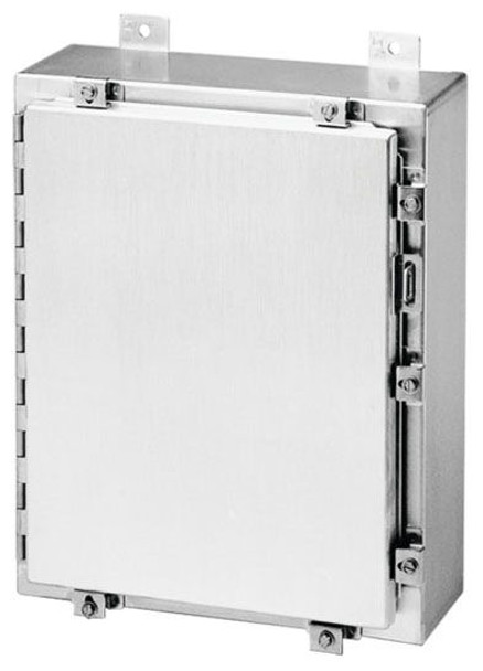 Hoffman nVent A20H1610ALLP Wall-Mount, NEMA 4X, Enclosure, 20" x 16" x 10", Aluminum