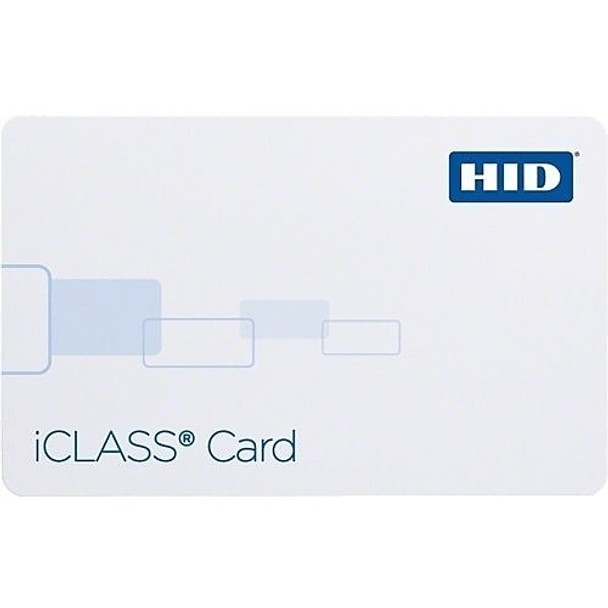 HID 2100PGGNN iCLASS Contactless Smart Cards, Composite Polyester PVC, 2KB, 2100PGGNN