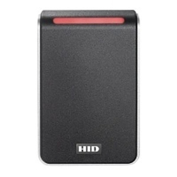 HID 40HNKS-03-00059X Signo PIV 40 FIPS Reader, Custom Profile, Pigtail, Mobile Ready, Black with Silver Trim, 40HNKS-03-00059X