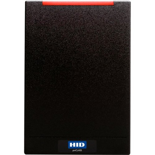 HID 920PHRTEK0037E pivCLASS SE RP40-H Smart Reader, 125 kHz Supports HID Prox, AWID and EM4102 and 13.56 MHz Contactless PKI-Based FIPS 201, RS485 FDX, Terminal Strip, FIPS 64-BIT, Wiegand On, Black, 920PHRTEK0037E