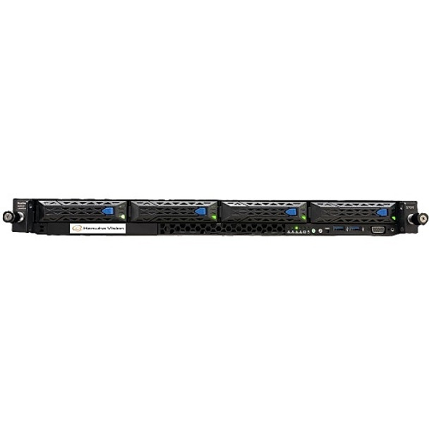 Hanwha 1U Wisenet WAVE Network Video Recorder with 4 Professional licenses, Wisenet WAVE pre-installed, 48TB raw, WRR-P-E201W-48TB