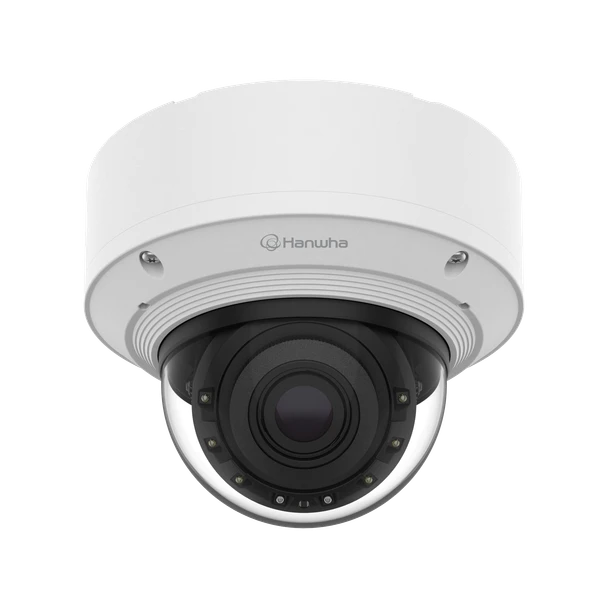 Hanwha Vision PND-A9082RV 8MP IR Indoor Vandal Dome AI Camera - front