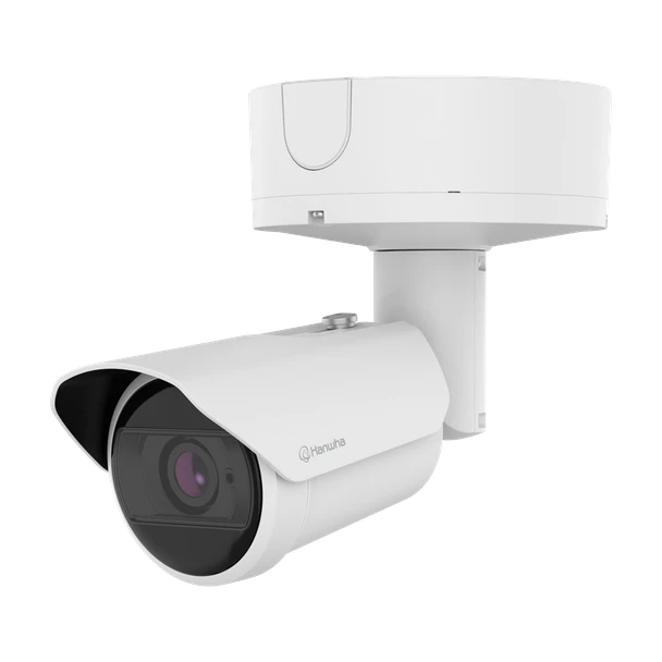 Hanwha Vision PNO-A9082R 8MP IR Bullet AI Camera - front