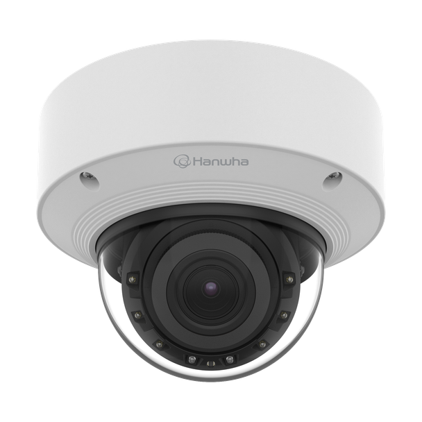 Hanwha Vision XND-A6084RV 2MP IR Indoor Dome AI Camera - front