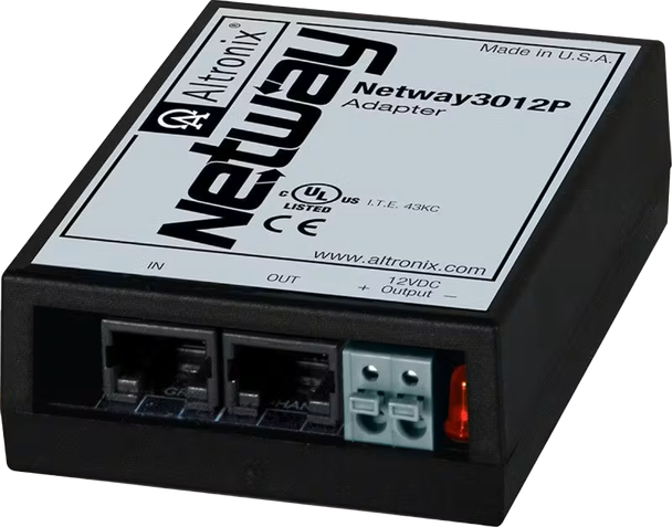 Hanwha Vision NetWay3012P POE Converter (L) - front