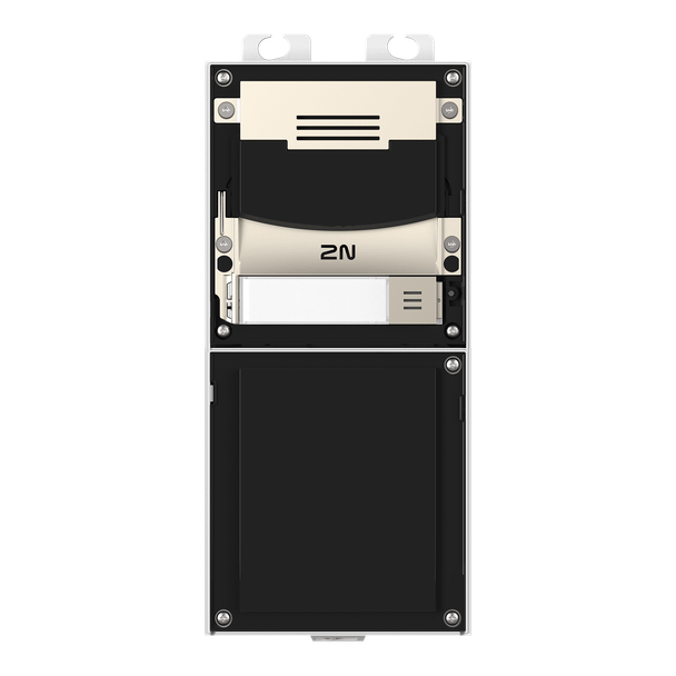2N IP Verso 2.0 main unit nickel - front view