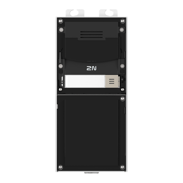 2N IP Verso 2.0 main unit black - front view