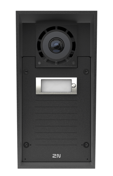 2N IP Force 2.0 1-Button Video Intercom with 5MP Camera - front view