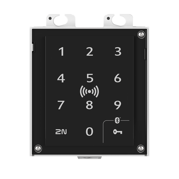 2N Access Unit 2.0 keypad, Bluetooth and RFID reader - front view