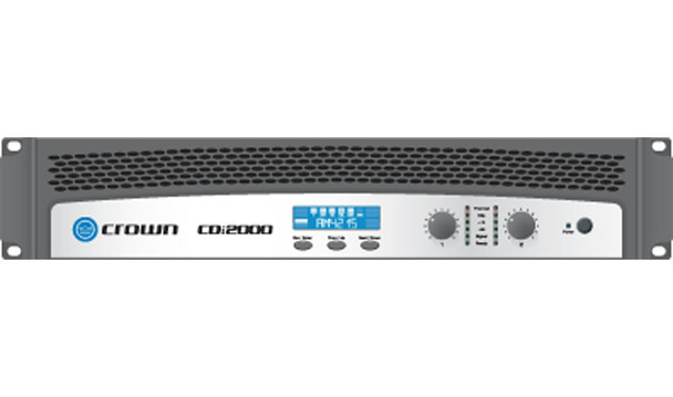 Crown Two Channel 800W @ 4 Ohm, 70V/140V Power Amplifier, CDi2000