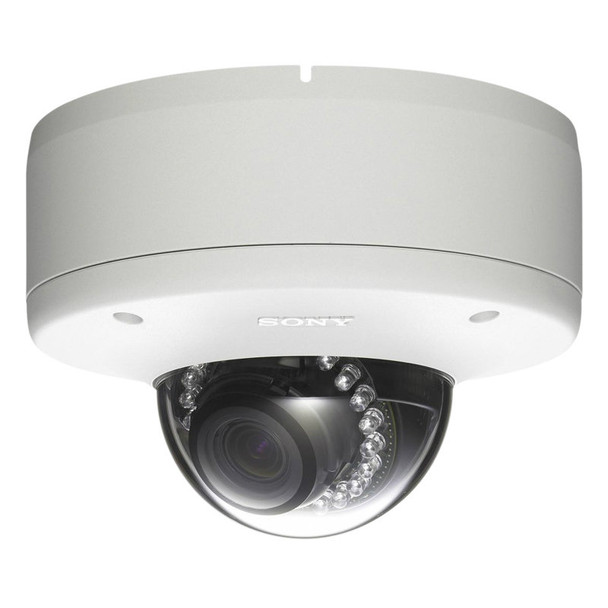 Sony 1080p HD 3 Megapixel Vandal Resistant IP Minidome Camera with View-DR Technology, SNC-DH280