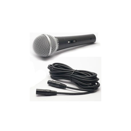 Anchor Audio Handheld mic with 20 ft. cable (1/4 plug), MIC-90P