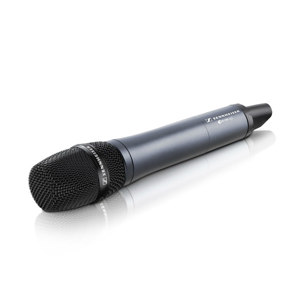 Sennheiser Handheld transmitter with e835 cardioid dynamic capsule and MZQ1 mic clip (516-558 MHz), SKM100-835G3-A