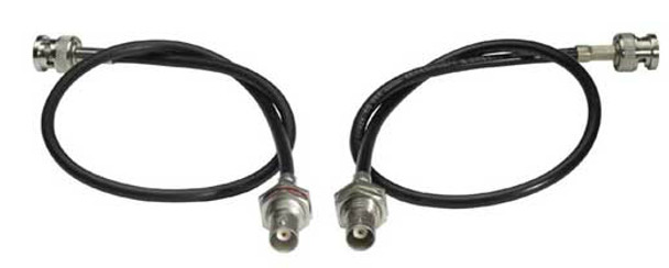 Sennheiser BNC connecting cables for front-mounting two antennas on GA2 or GA3, AM2