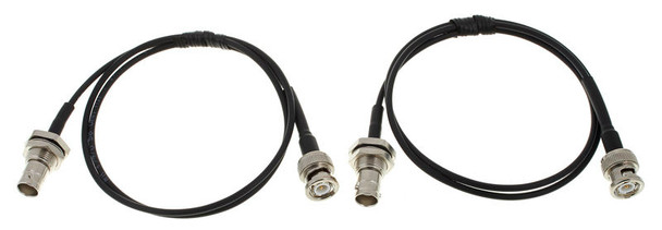 Sennheiser BNC connecting cables for front-mounting two antennas, for use with 2000 and 3000 Series receivers, or with the GA3 when two ew G3 units are racked in a single space, GA3030-AM