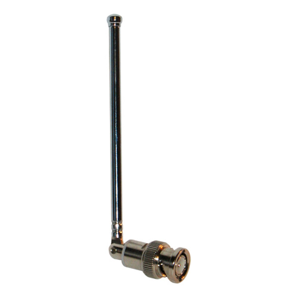 Sennheiser Spare Part: EW G1 series wireless. Telescoping wideband UHF antenna rod with BNC connector for rackmount transmitters and receivers, black (EACH), 054378